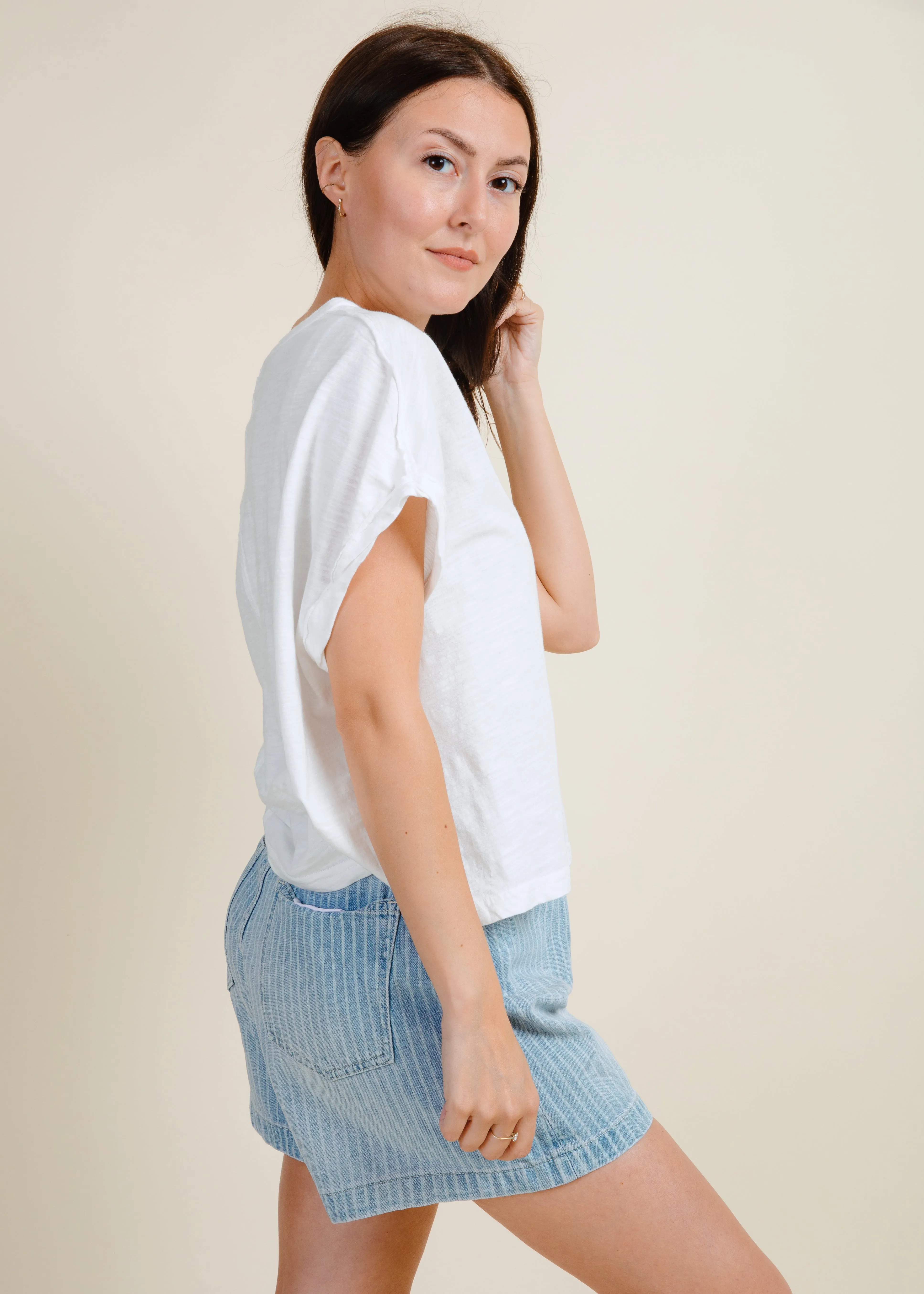 Saige High Rise Shorts