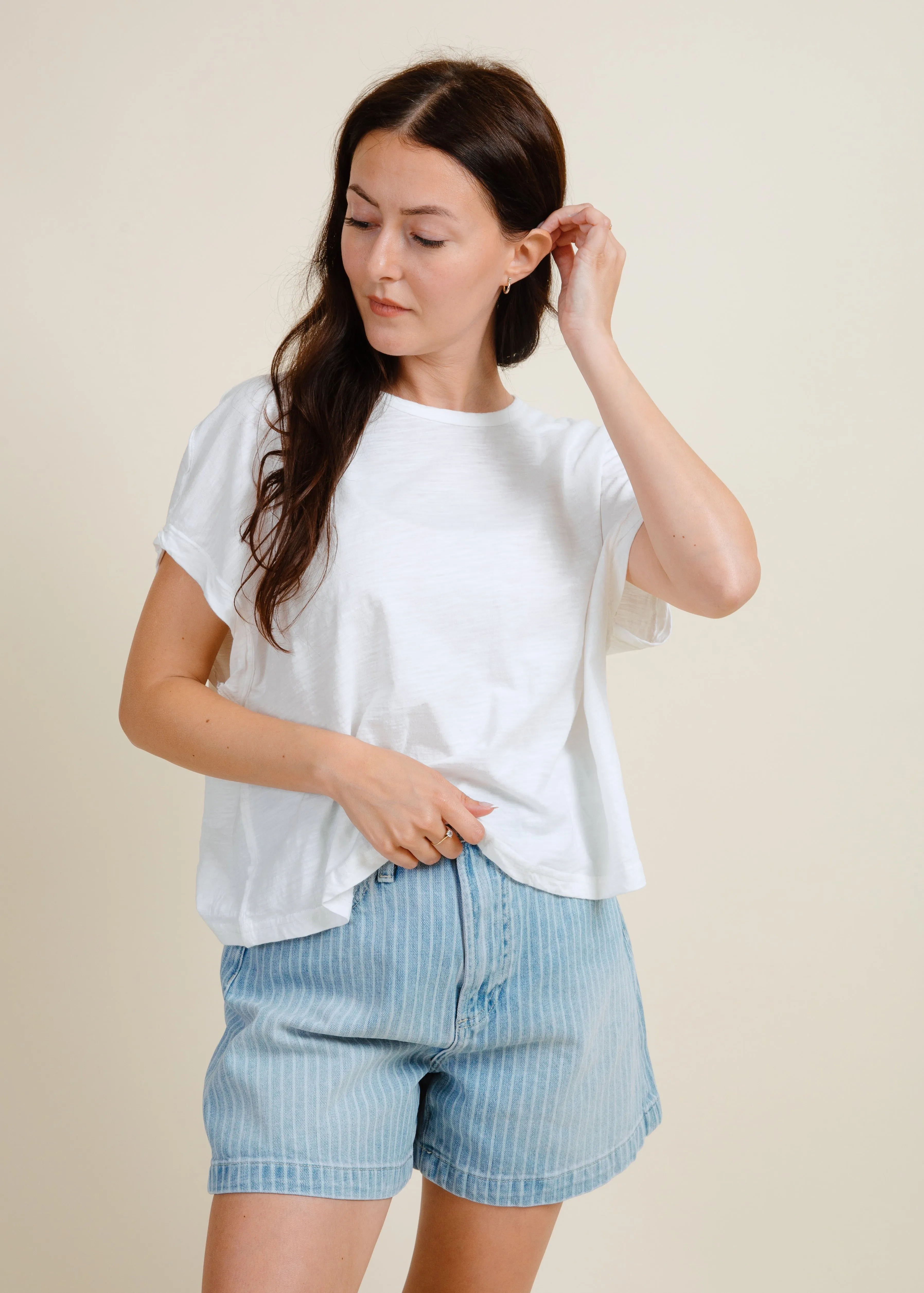 Saige High Rise Shorts