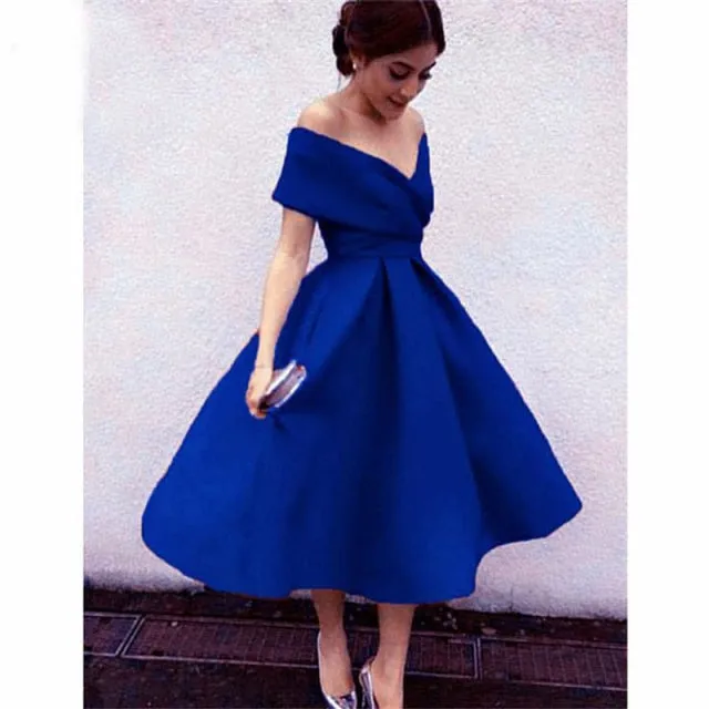 satin pleat dress