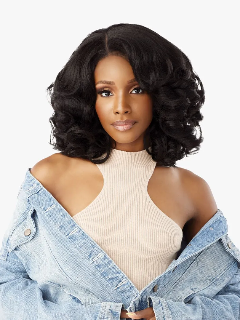 Sensationnel KINKY EDGES Y-PART KINKY VOLUME CURL 14″