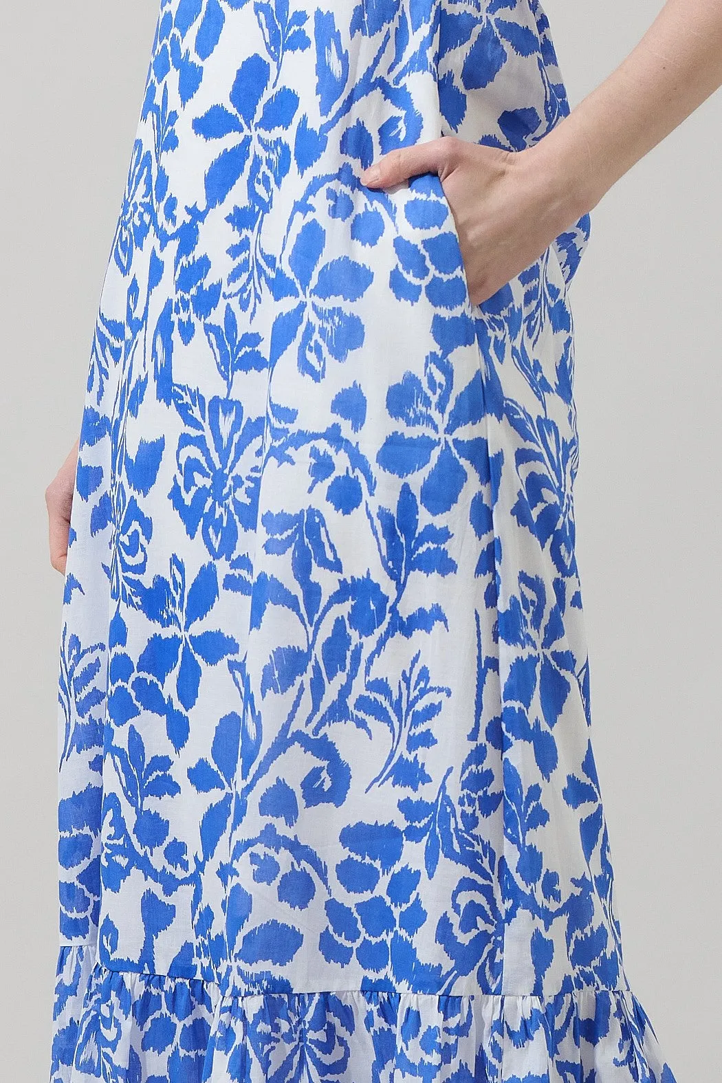 shia floral midi dress