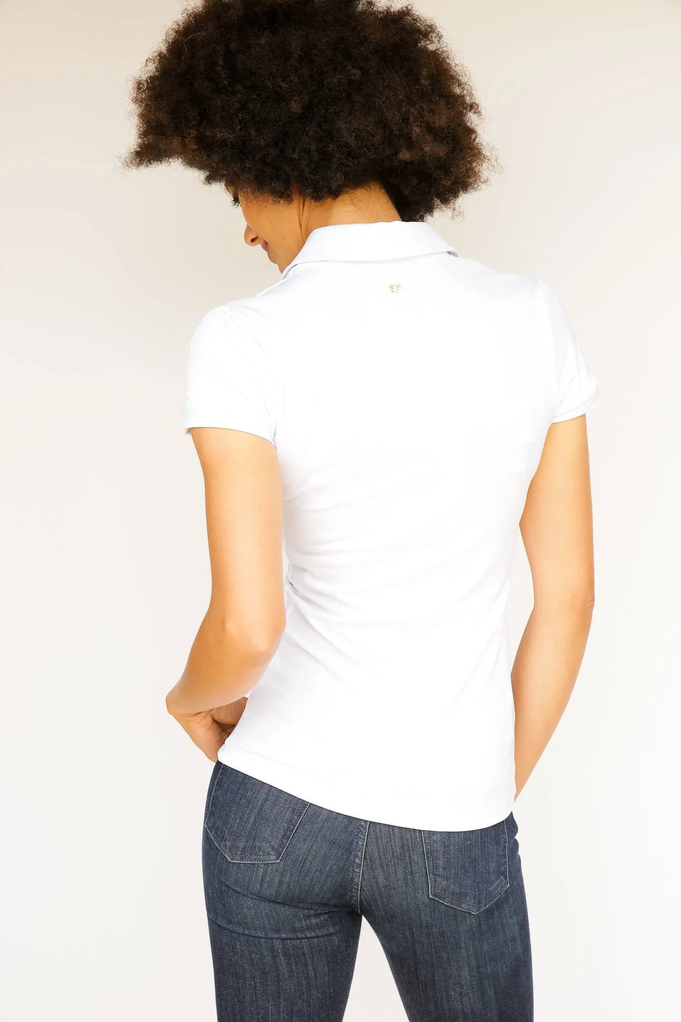 Short Sleeve Katherine Shirt - Arctic White