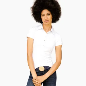 Short Sleeve Katherine Shirt - Arctic White