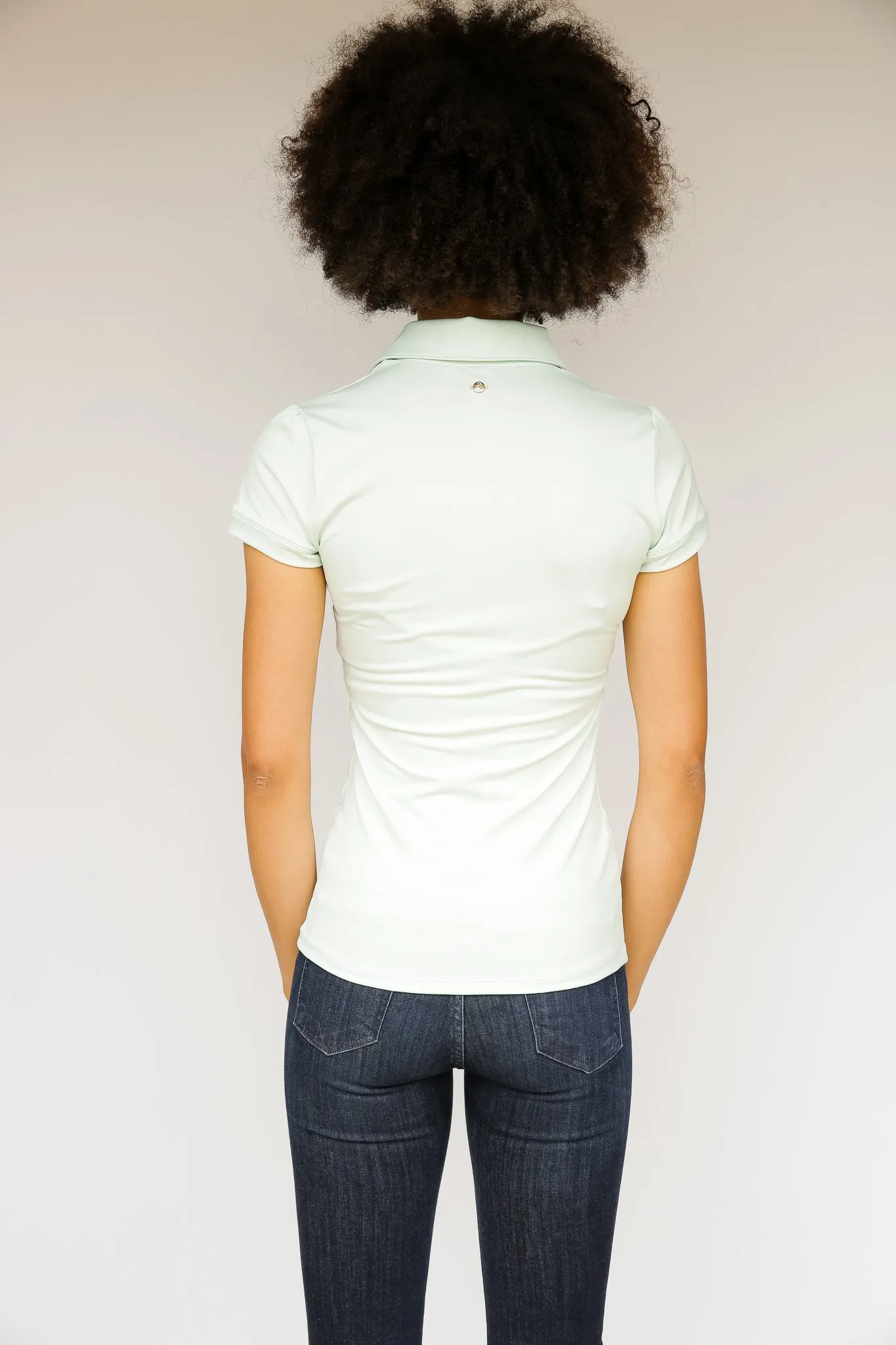 Short Sleeve Katherine Shirt - Mint