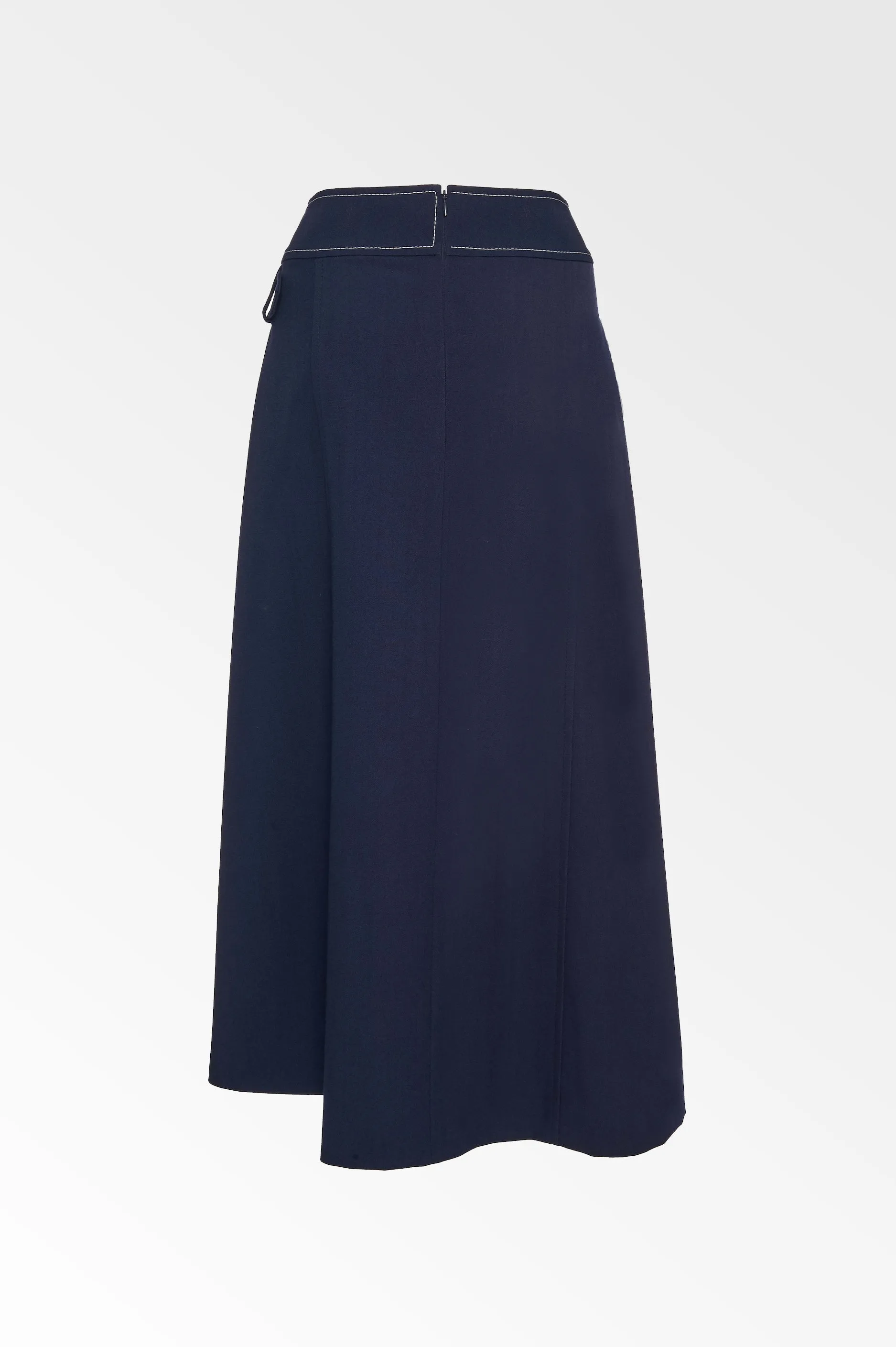 Side Buckle Skirt - Colovos x Woolmark