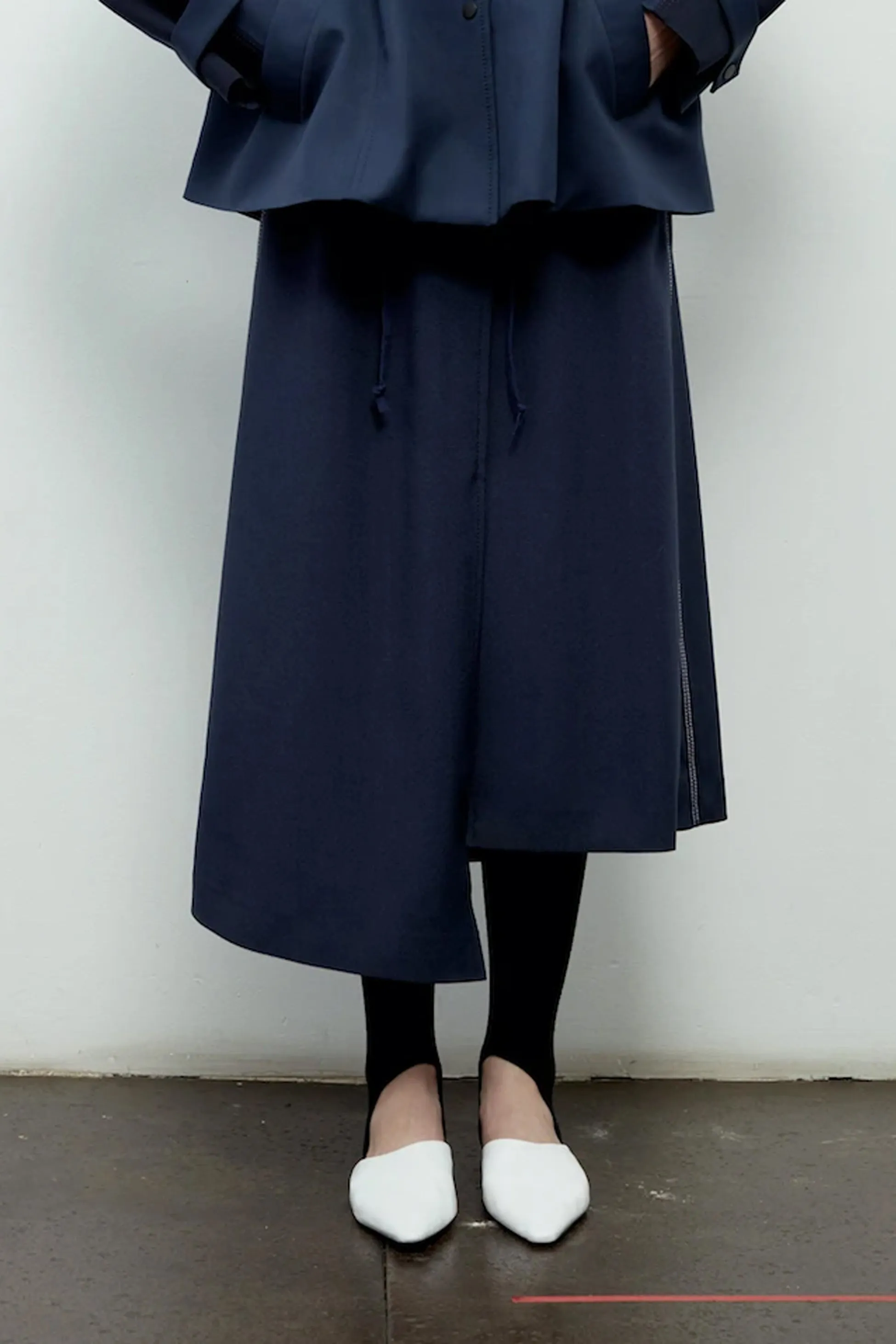 Side Buckle Skirt - Colovos x Woolmark