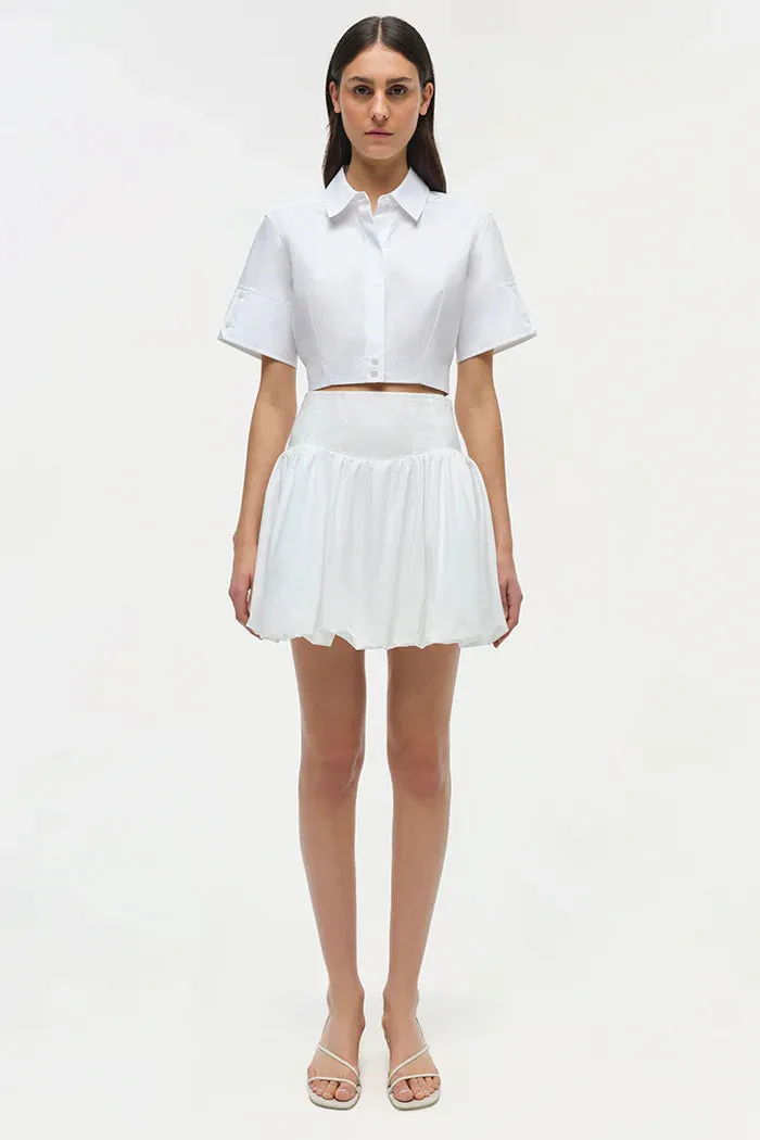SIMKHAI Pippa Bubble Mini Skirt