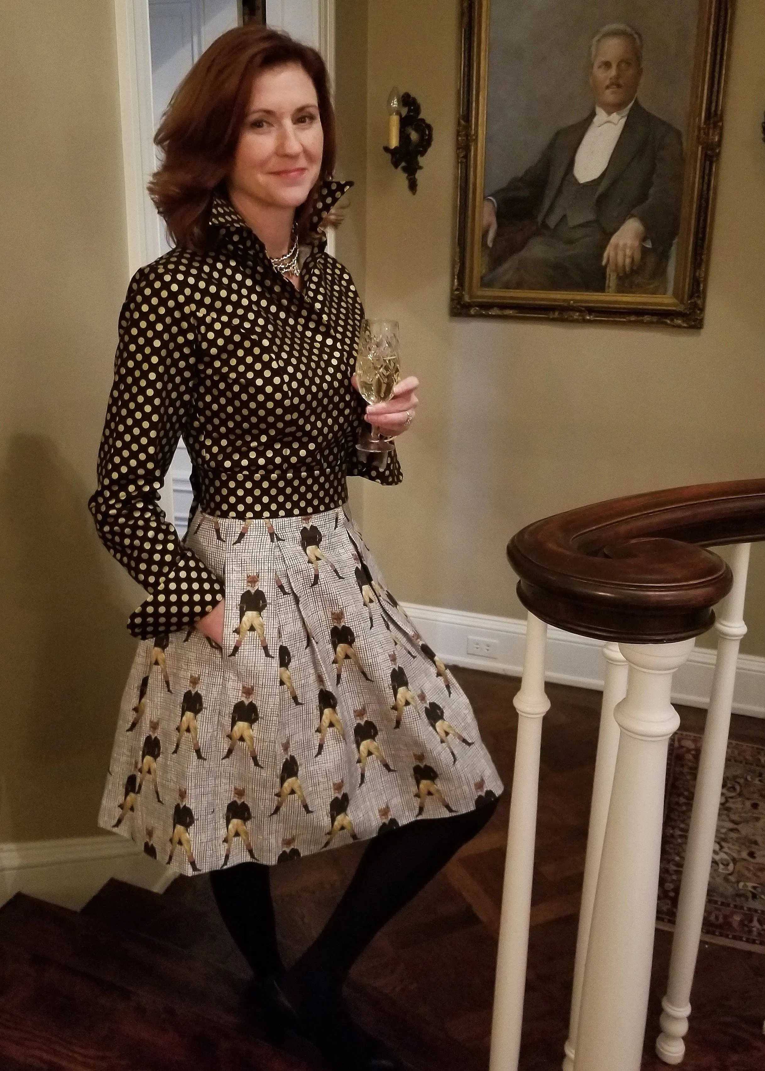 SIR CHARLES FOX IN CHAMPAGNE