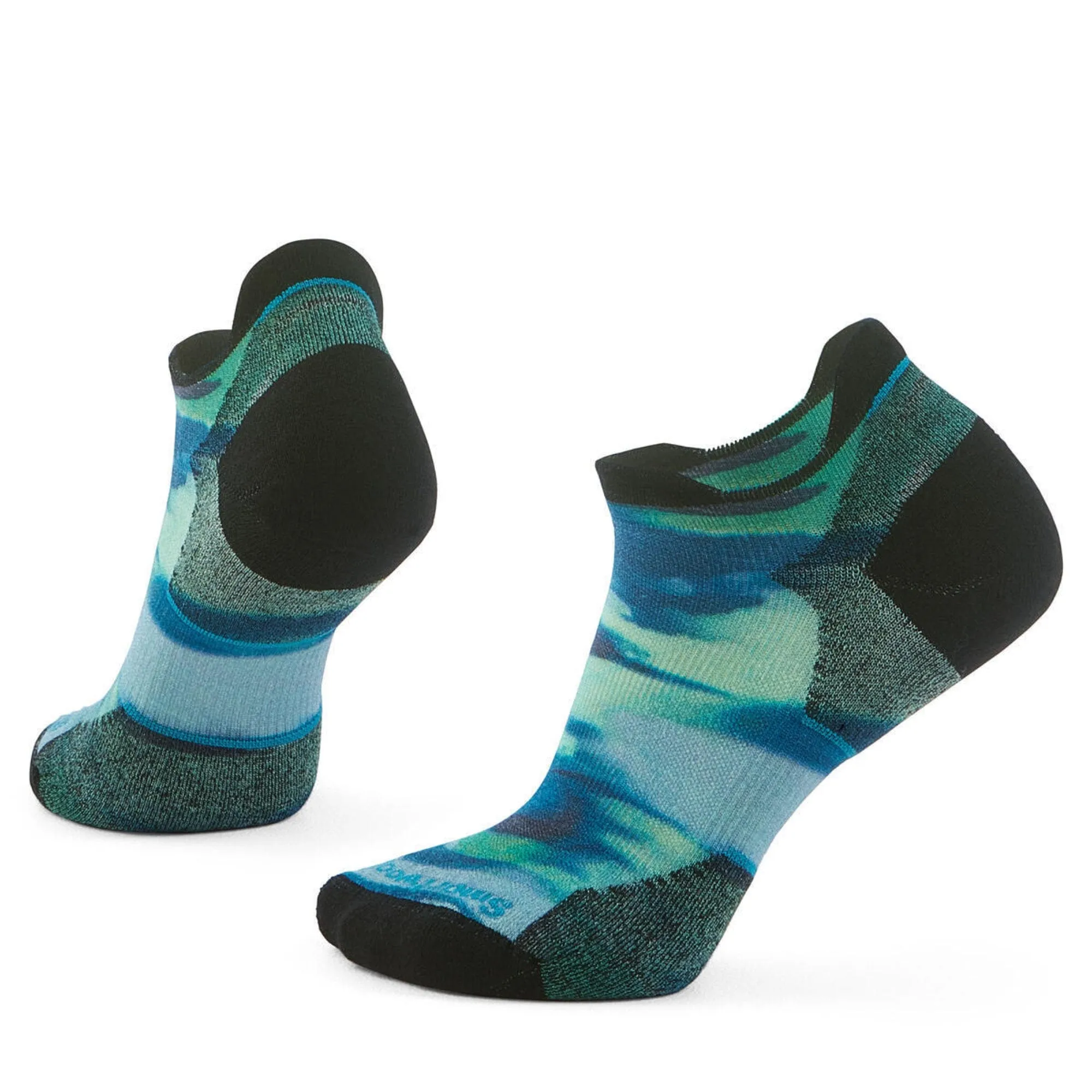 Smartwool Womens Run Targeted Cushion Brushed Print Low Ankle Socks