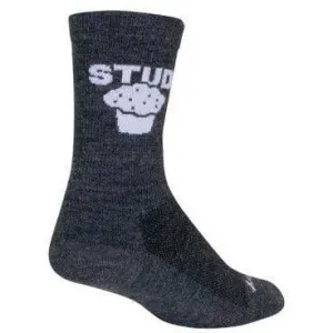 SockGuy Stud Muffin Turbo Wool Crew Socks