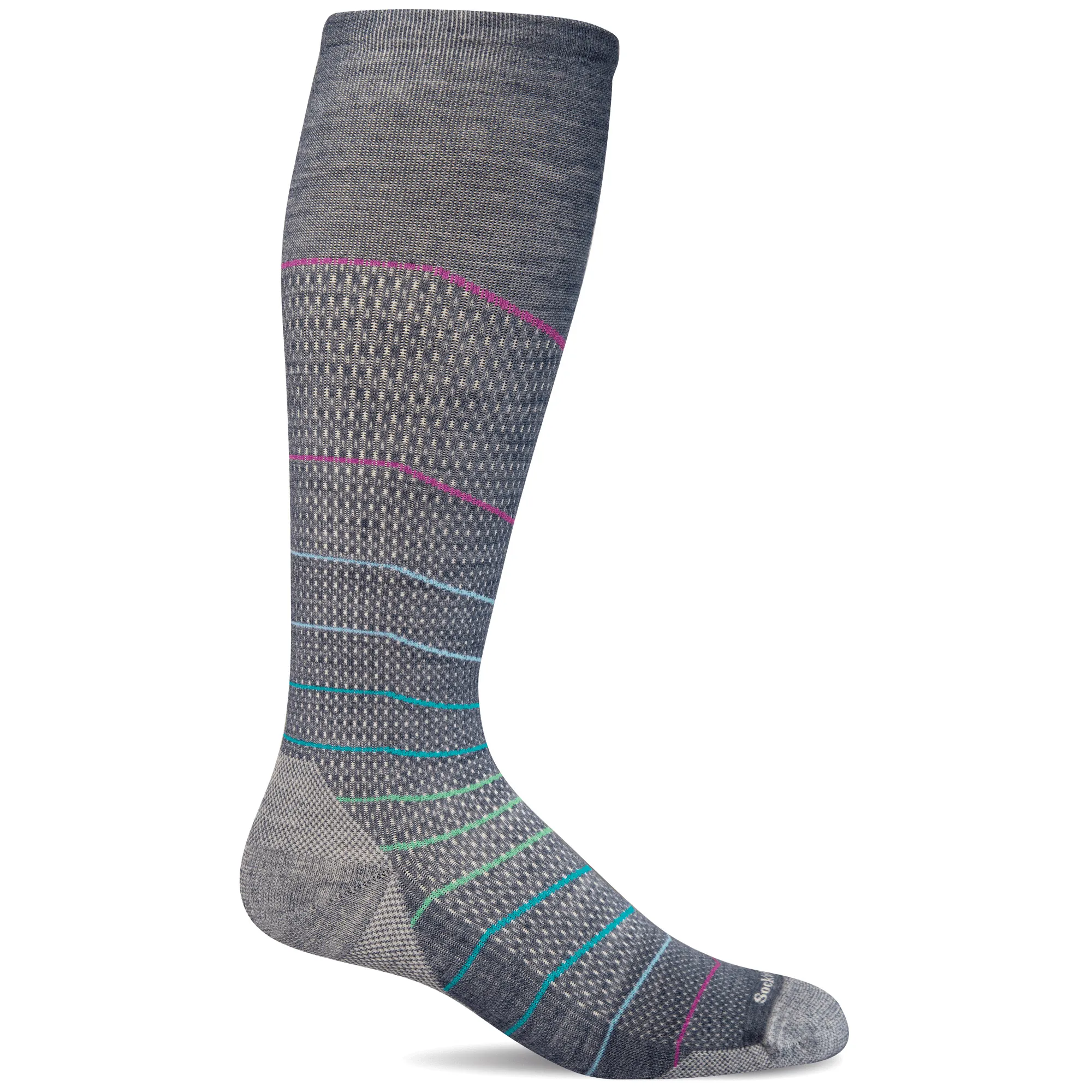 Sockwell Womens Interval Firm Compression Knee-High Socks