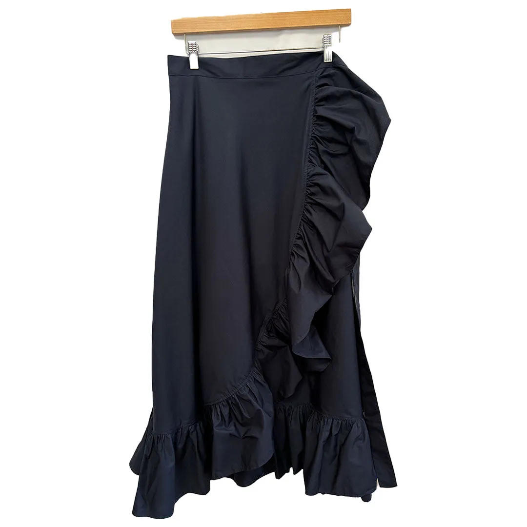 Sofia Wrap Skirt - Navy