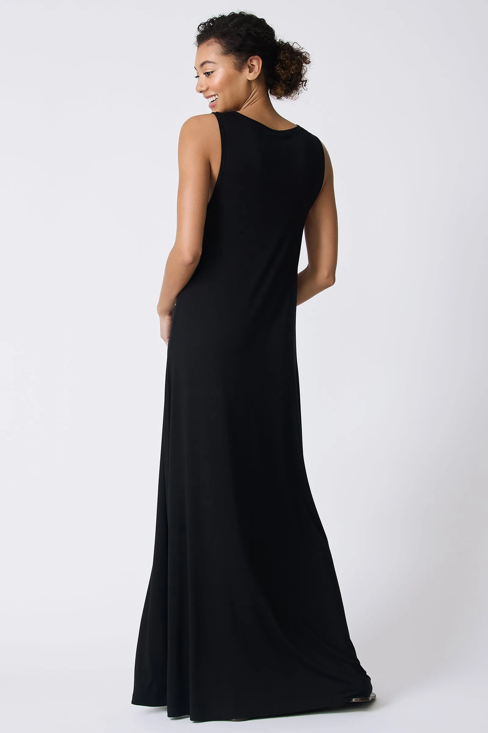 Sophia Maxi Dress - Black
