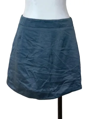 Spruce Blue Satin Skorts