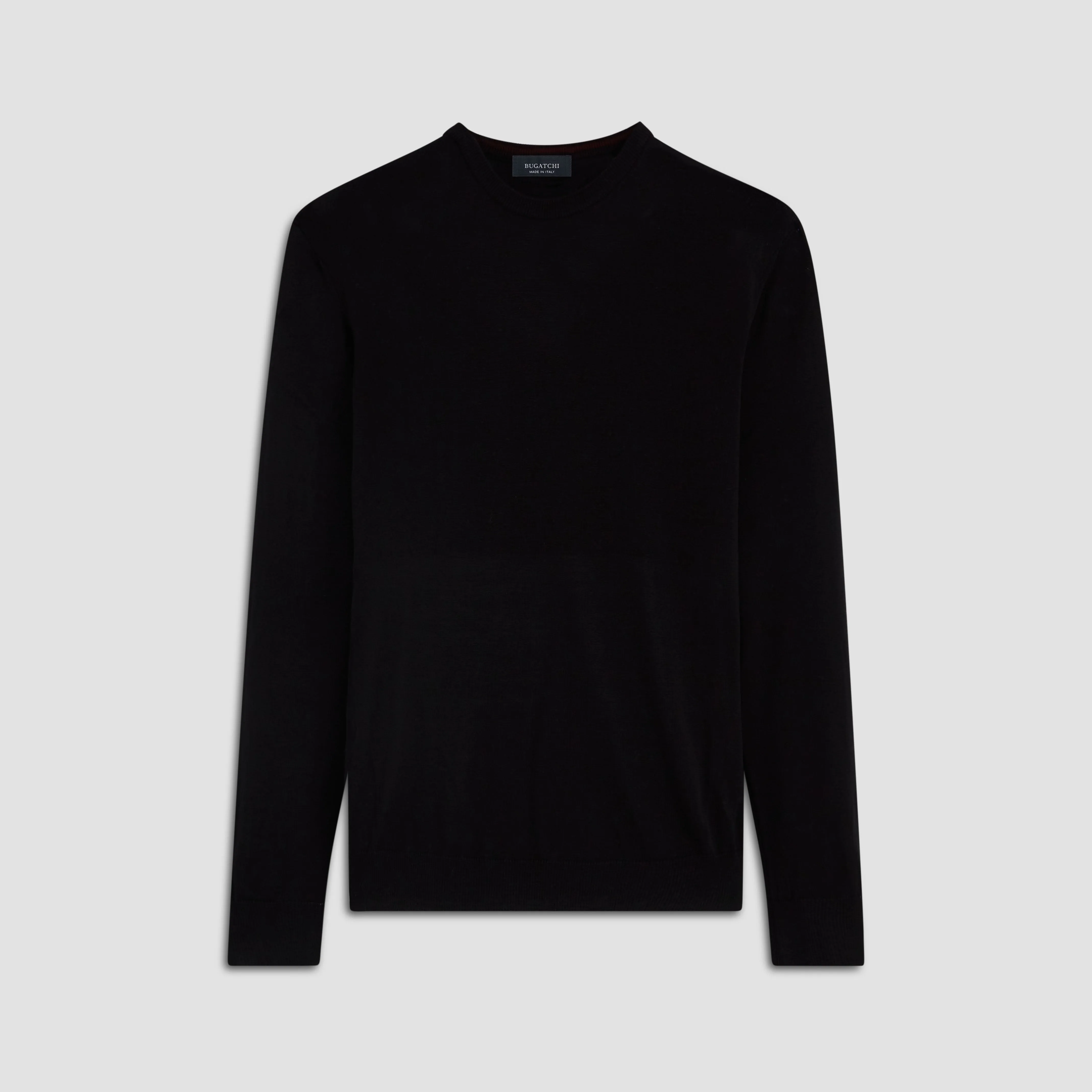 Super Merino Solid Crew Neck Sweater
