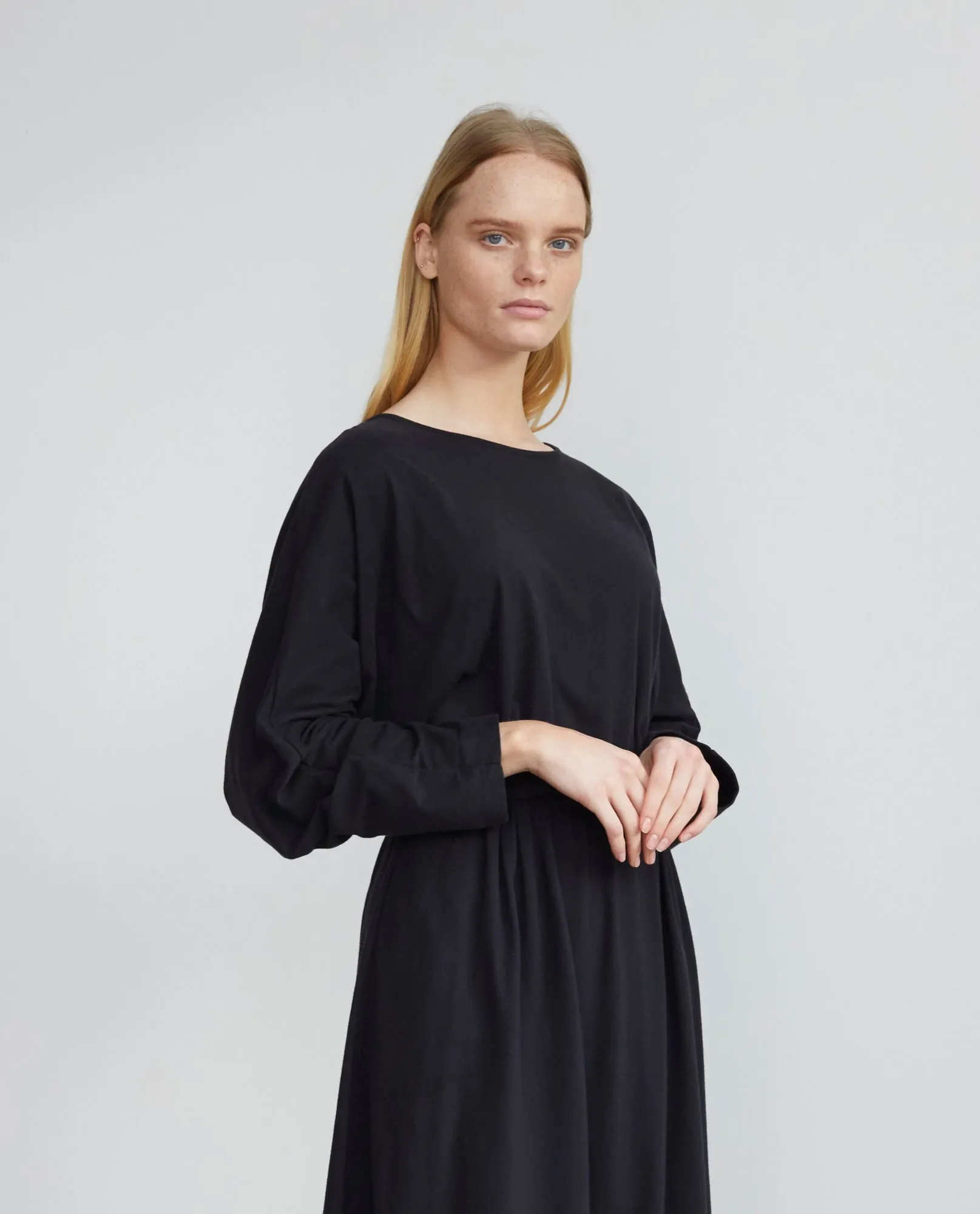 Talita Organic Cotton Dress In Black