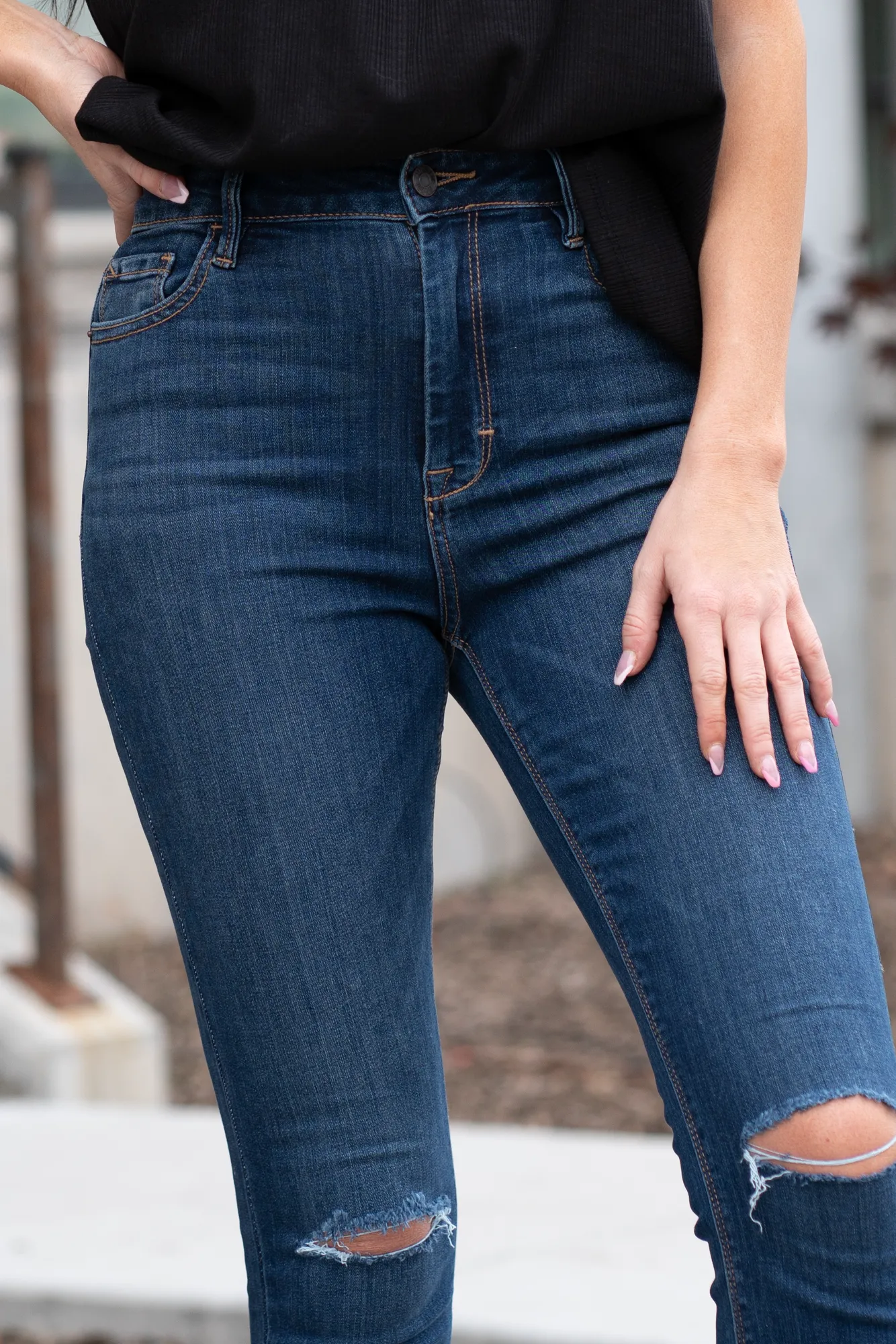 Taylor High Rise Skinny