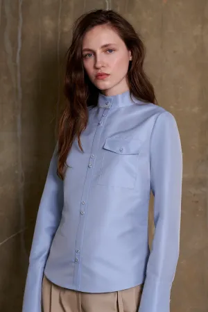The Classic Buttondown in Solid Recycled Polyester