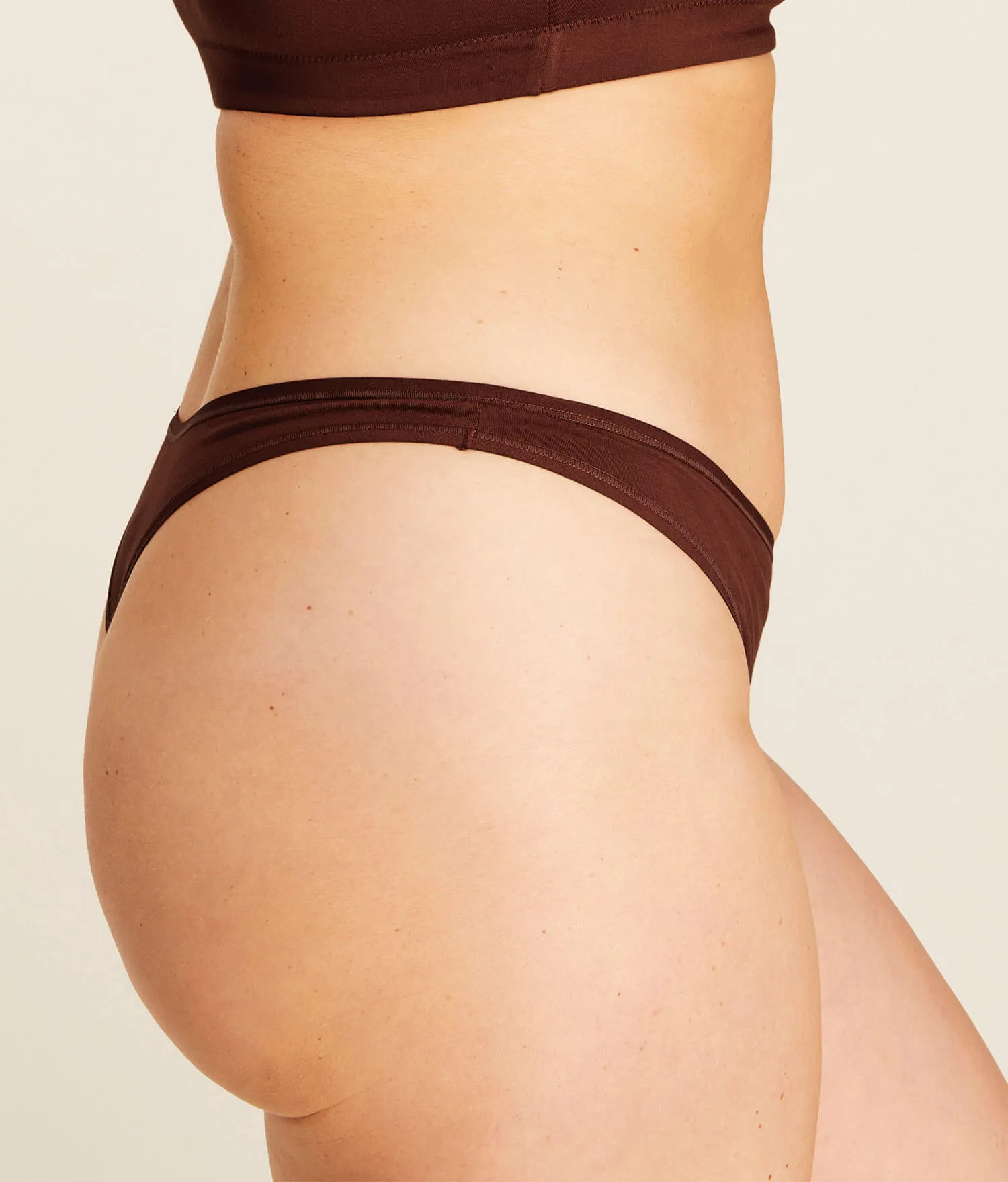 The Thong Panty - Rayon - Earth