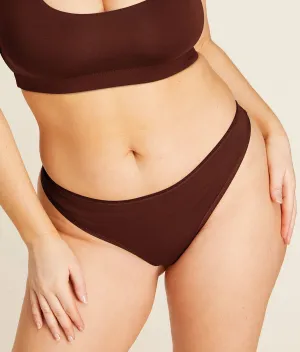The Thong Panty - Rayon - Earth