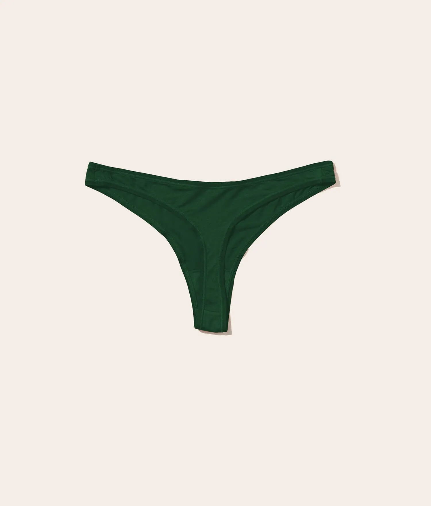 The Thong Panty - Rayon - Fern