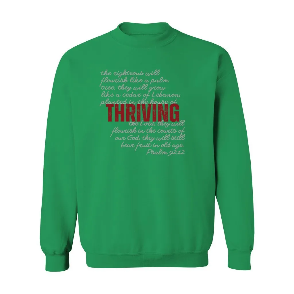 Thriving Unisex Crewneck Sweatshirt