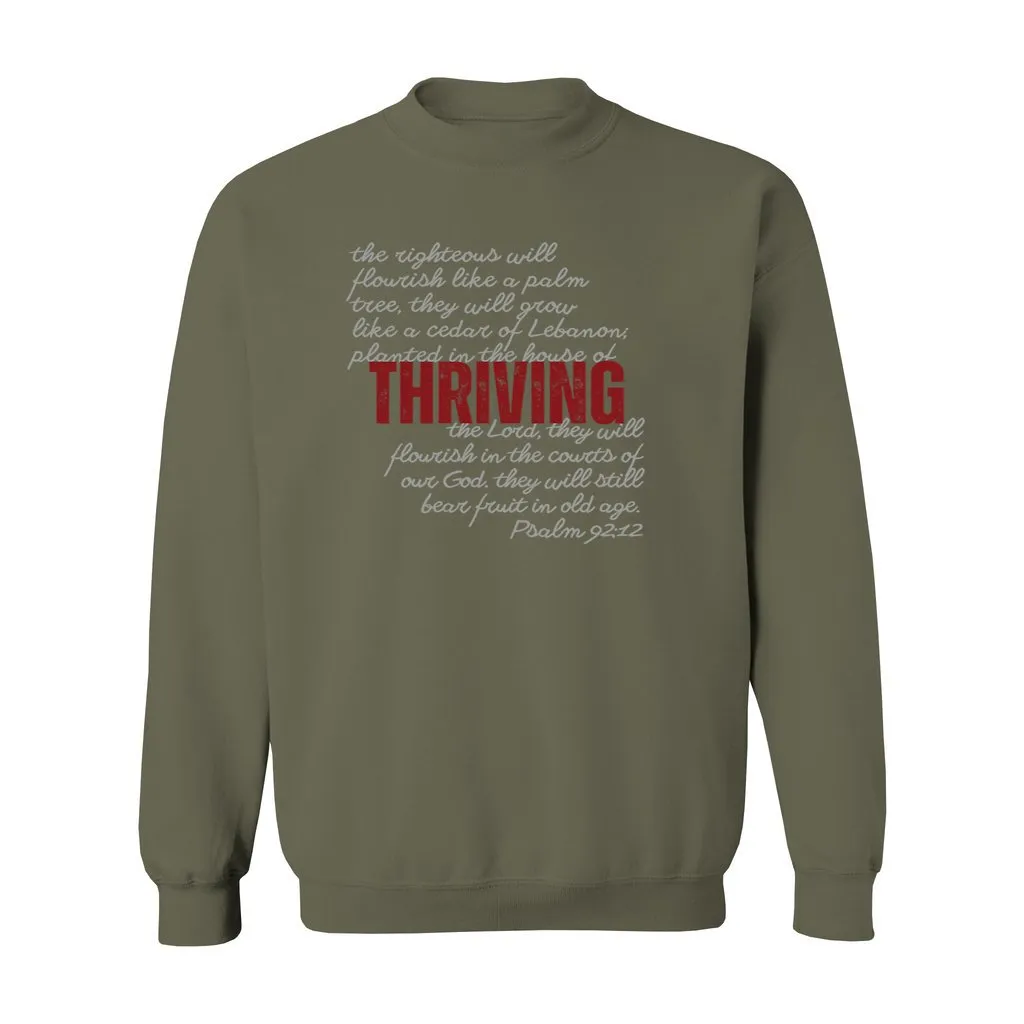 Thriving Unisex Crewneck Sweatshirt