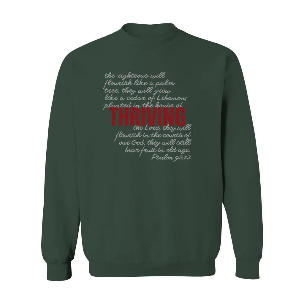 Thriving Unisex Crewneck Sweatshirt