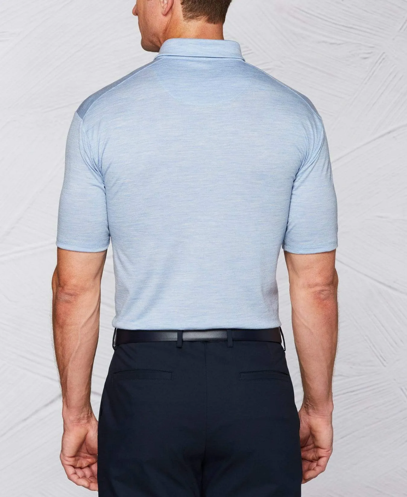 Tour Authentic Wool Heather Polo