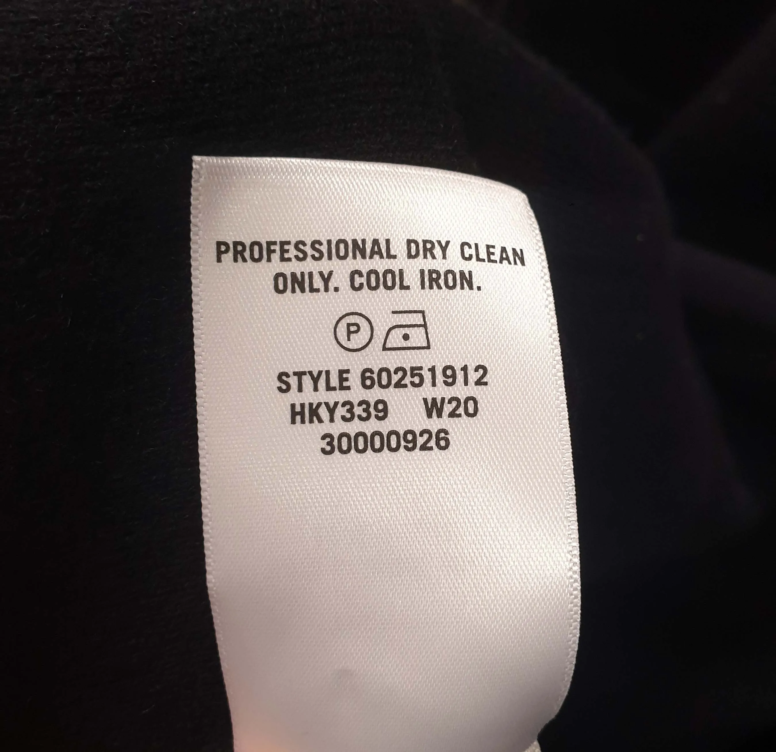 Trenery black majority wool long cardigan / jacket size M