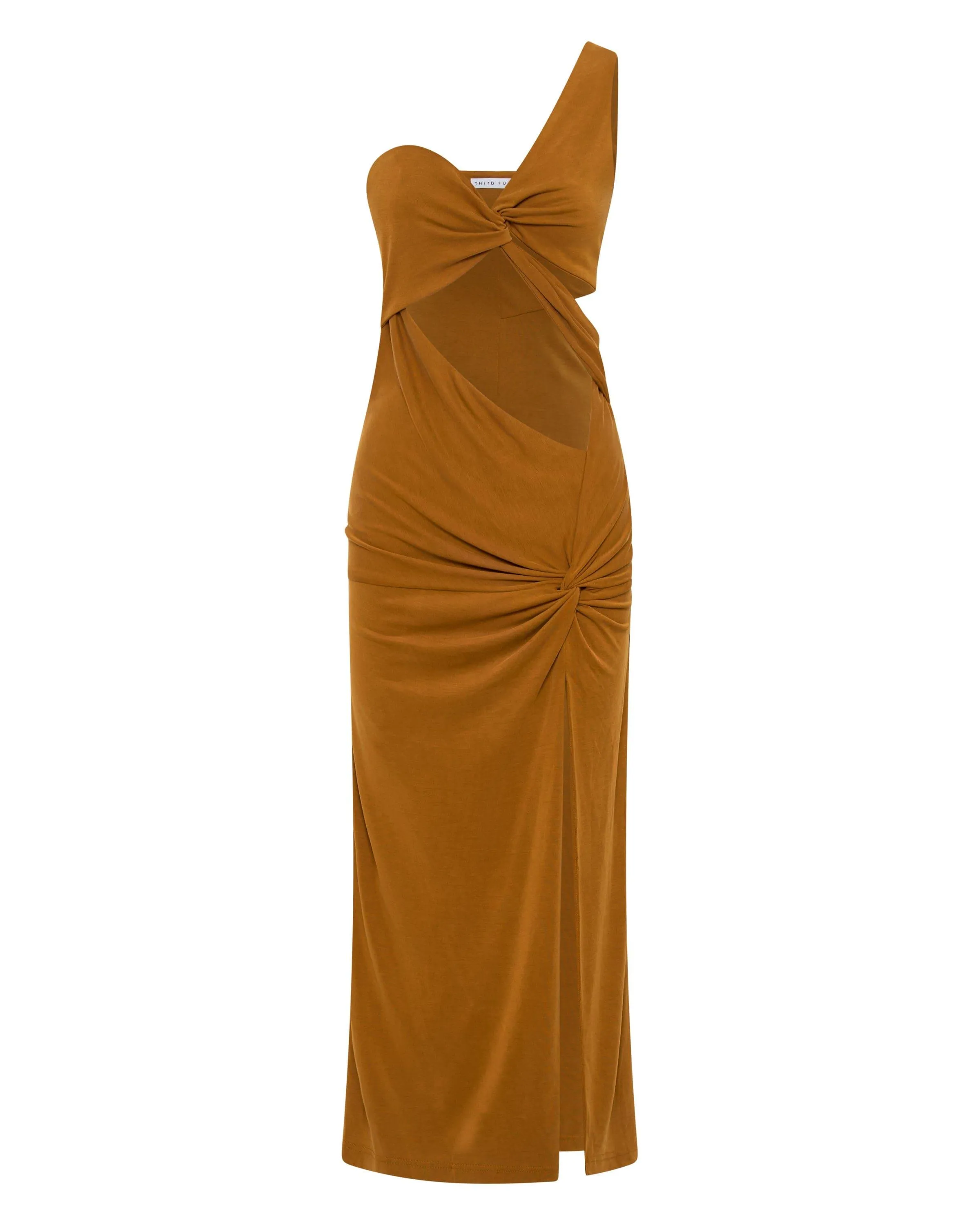 TURN AROUND TWIST OUT MIDI | CAMEL