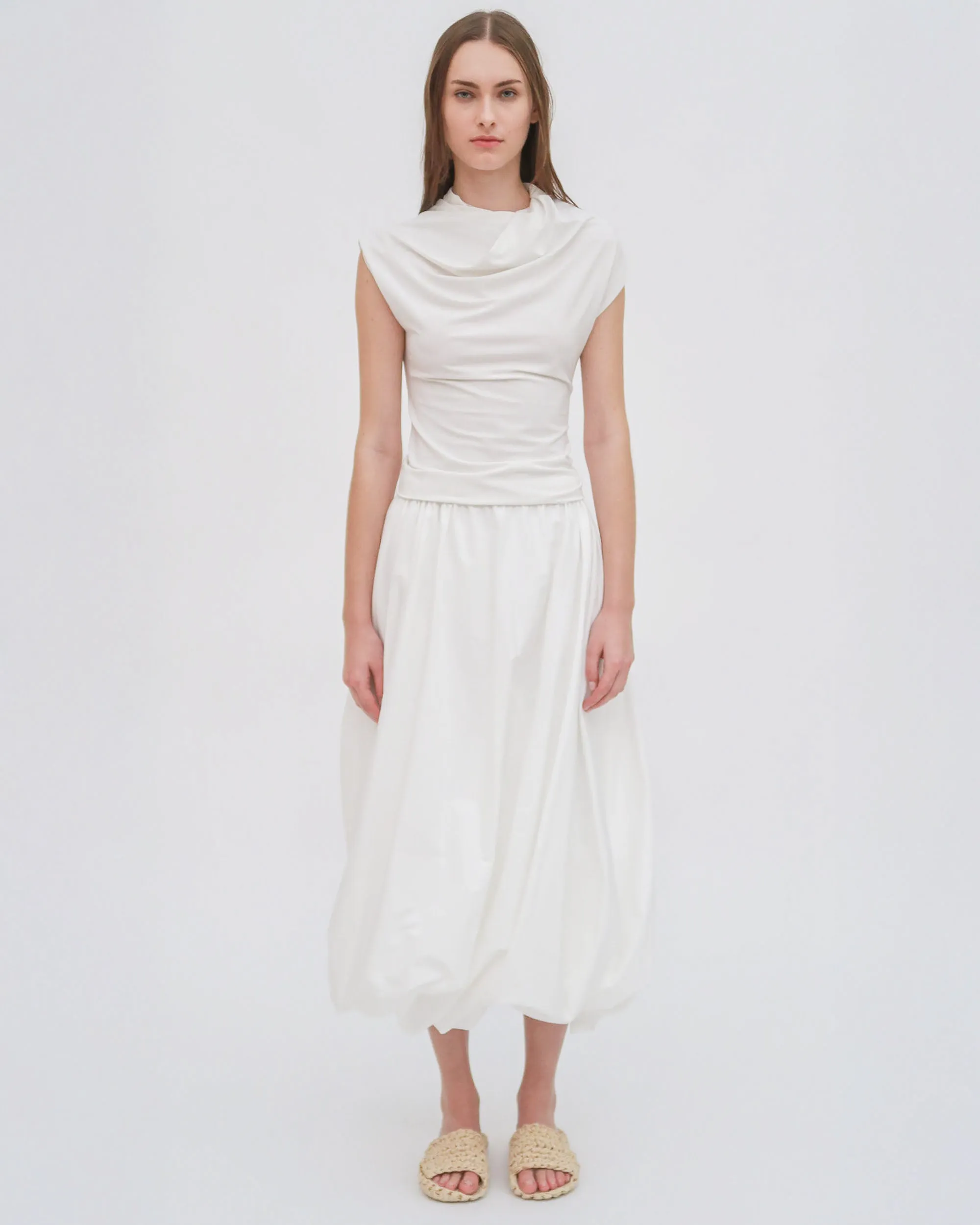 TWIST HEM SKIRT