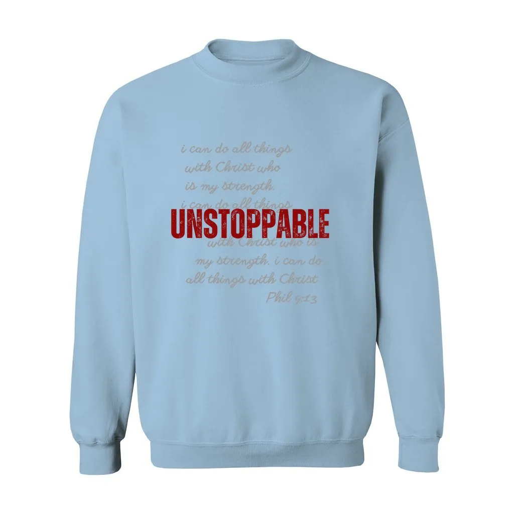 Unstoppable Unisex Crewneck Sweatshirt