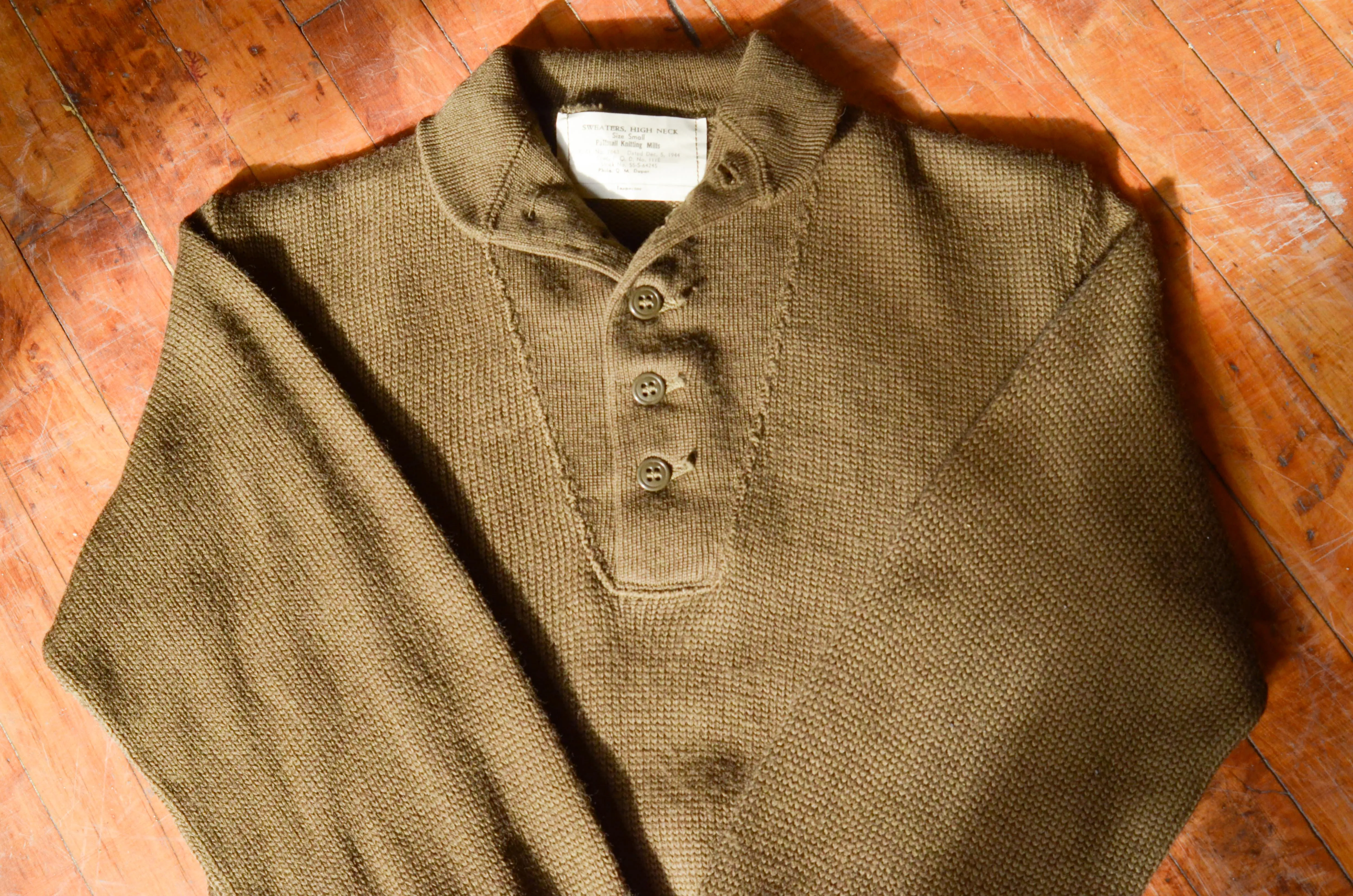 U.S. Military - High Neck Sweater