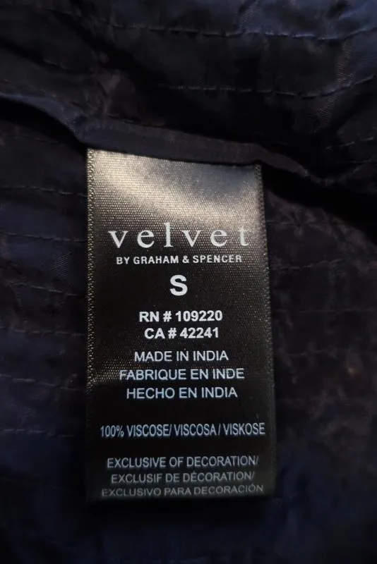Velvet by Graham & Spencer Vivi Sequin Dress Multi Size Small Short Sleeve Mini