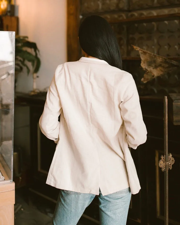 Willow Linen Blazer