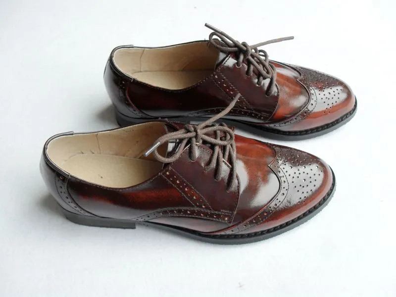 Women’s Brown Leather Brogues