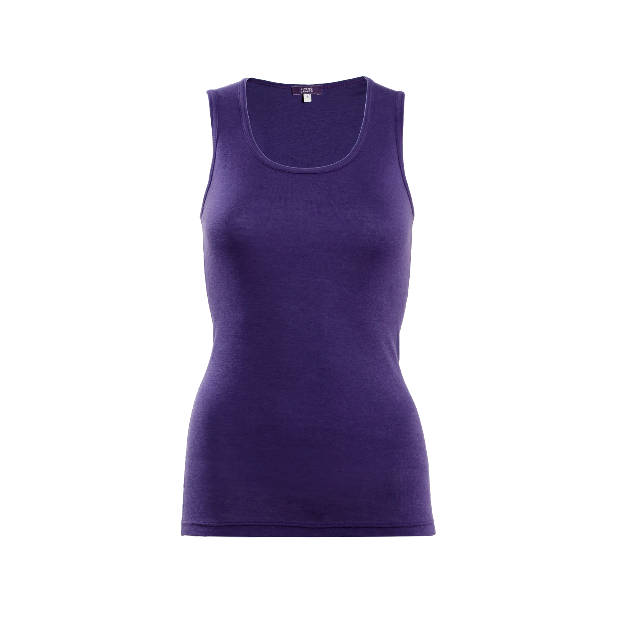 Wool & Organic Cotton Vest: Womens