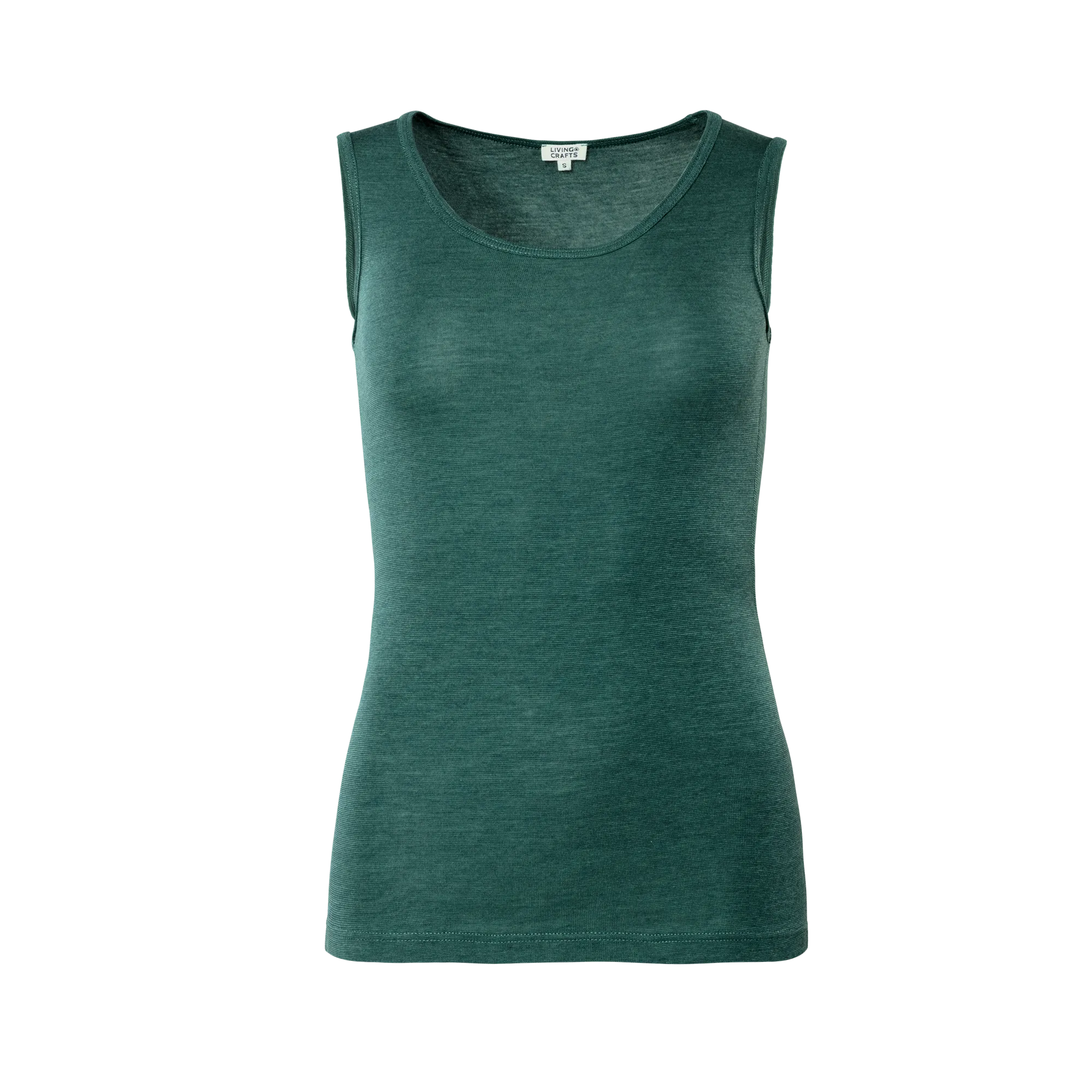 Wool & Organic Cotton Vest: Womens