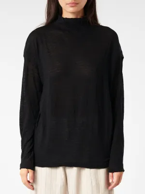 Wool Gauze Jersey Pullover