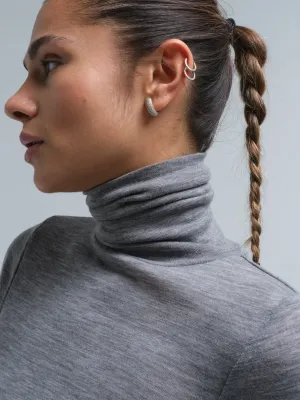 Woolen Lola | Merino wool - Grey Melange