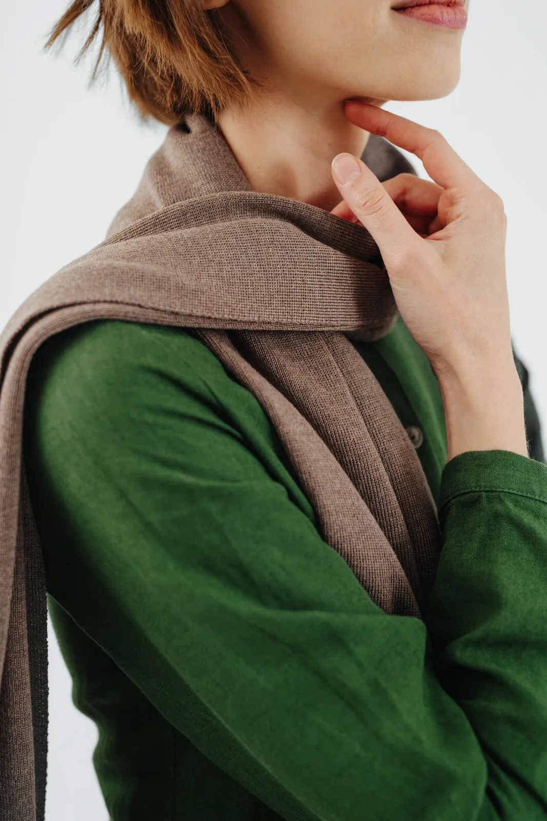 Wrap Scarf, Merino Wool