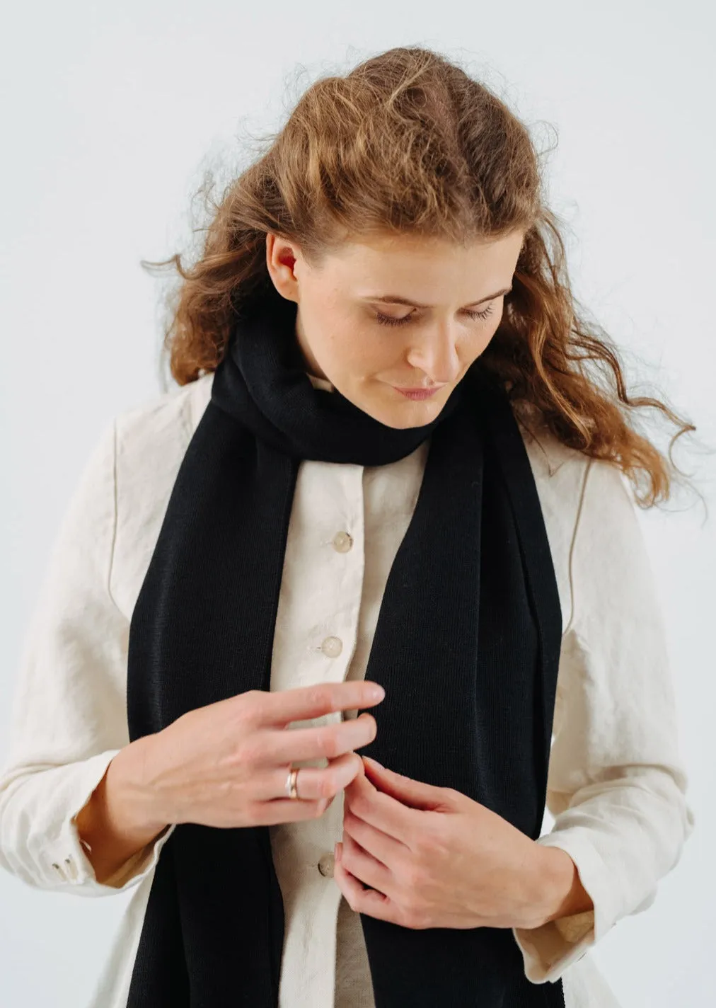 Wrap Scarf, Merino Wool