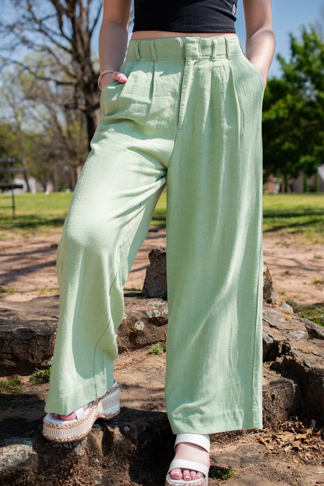 Z Supply: Farah Pant in Matcha