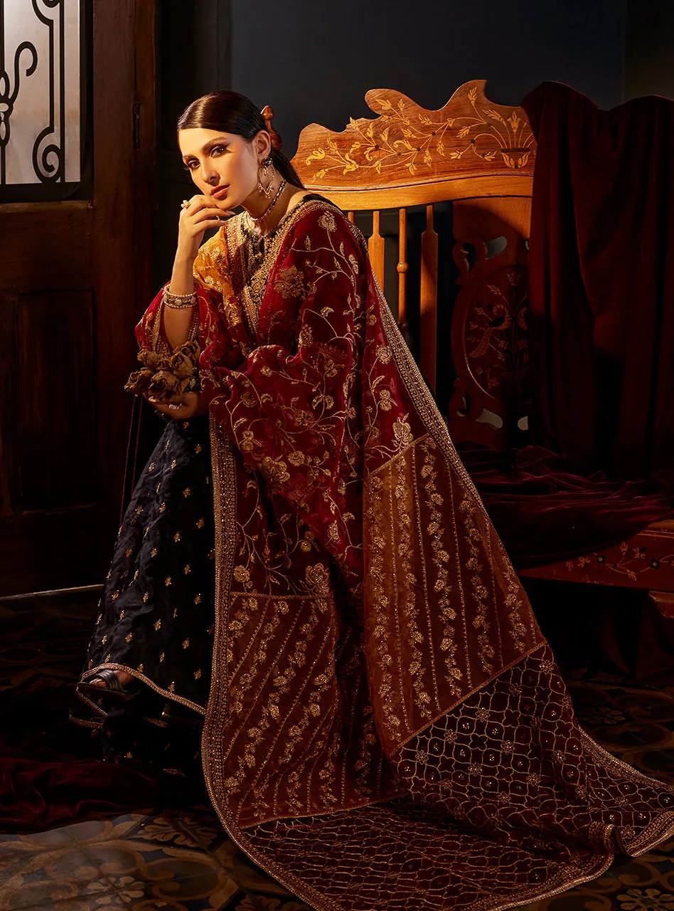 ZAINAB CHOTTANI VELVET COLLECTION '23 | MEHR MAH