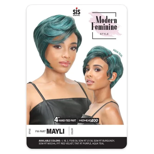 Zury Sis Modern Feminine Style Synthetic Hair Wig - FW PART MAYLI